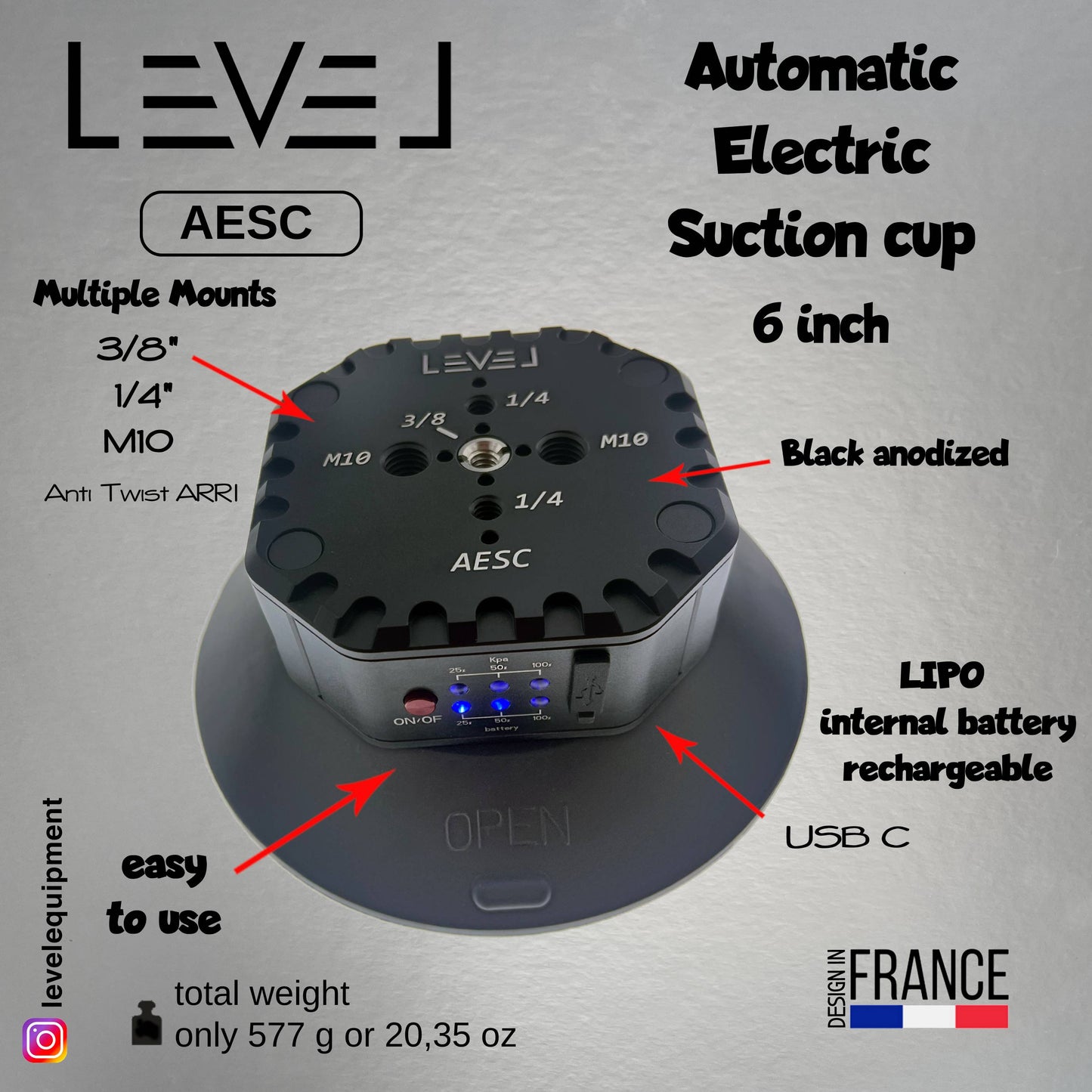 Ventouse 6" AESC