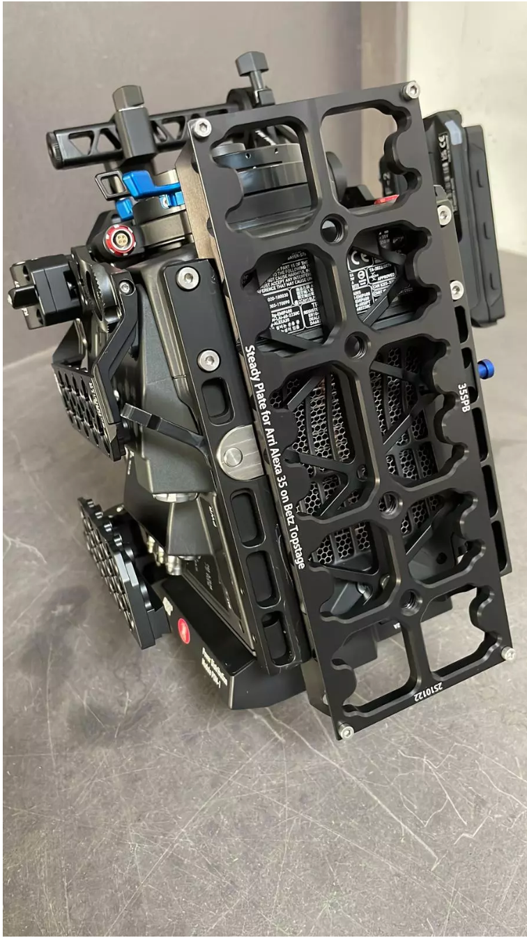 Plaque Steadycam 35SPB (Arri Alexa 35 sur topstage Betz)