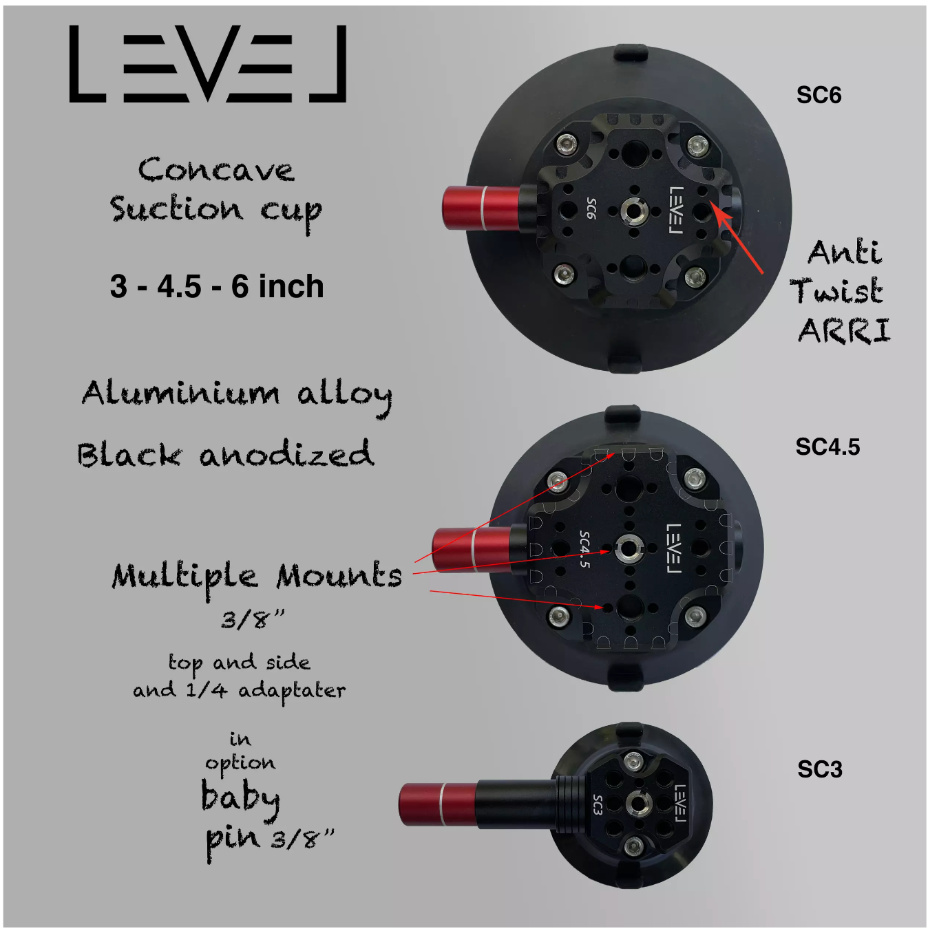 Ventouse 6" SC6